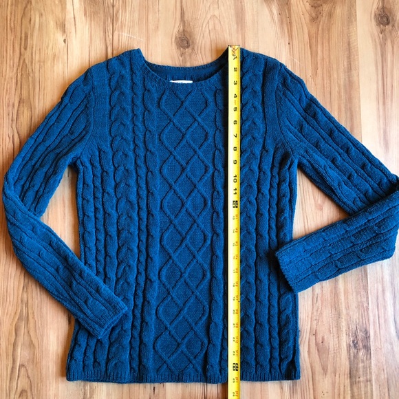 CROFT & BARROW Soft Sweater Small Blue Women’s - Picture 7 of 16